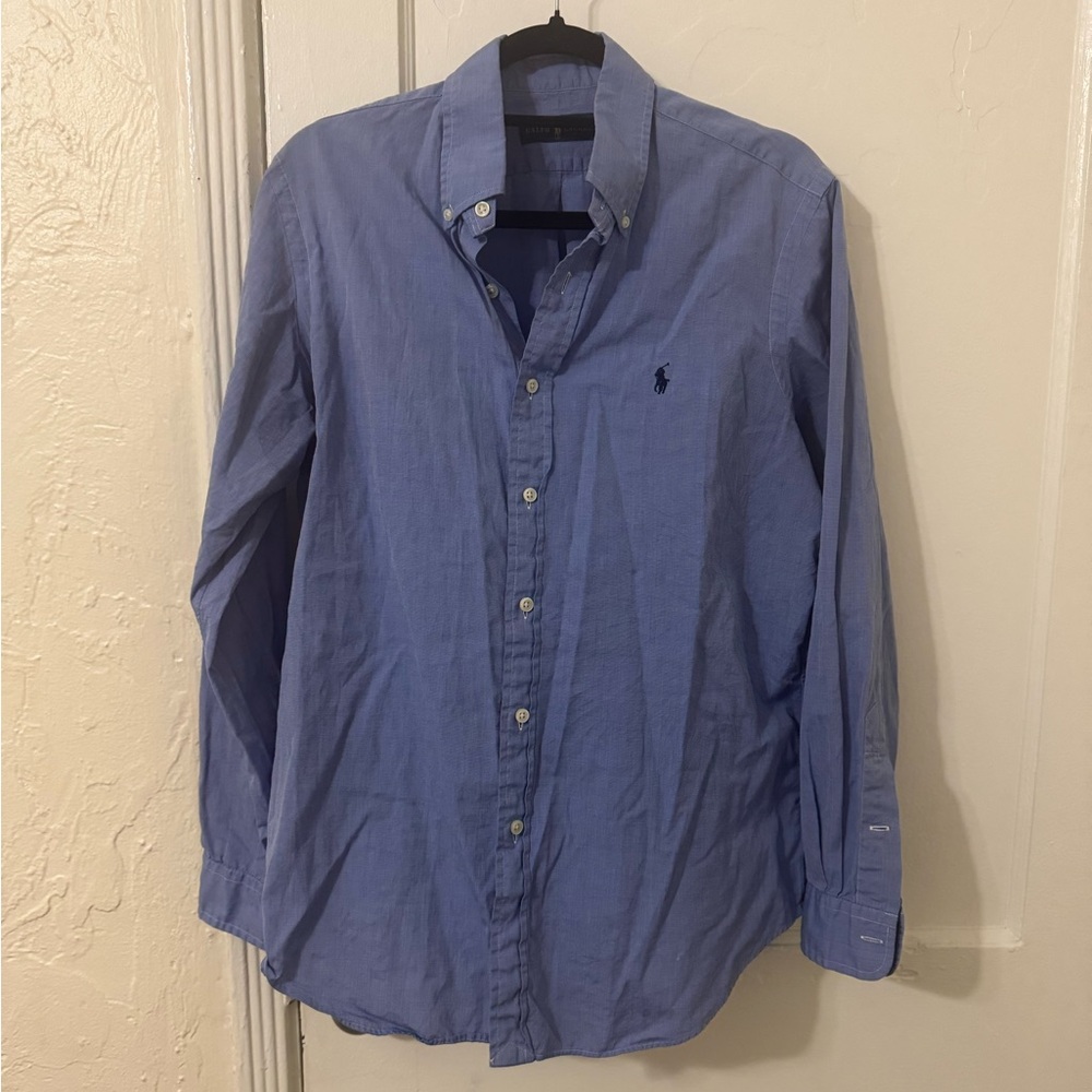 Polo by Ralph Lauren Men's Blue Shirt